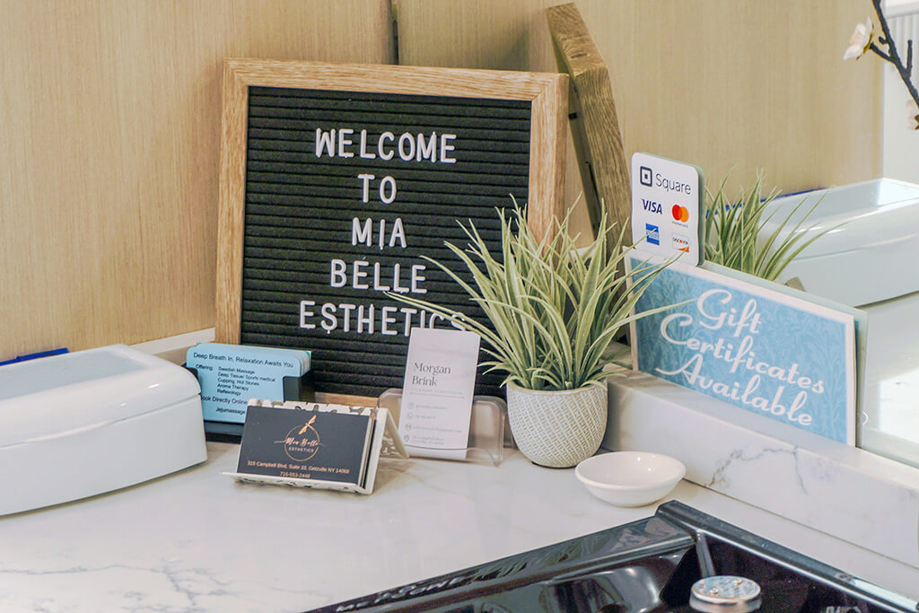 about Mia Belle Esthetics in Clarence, NY